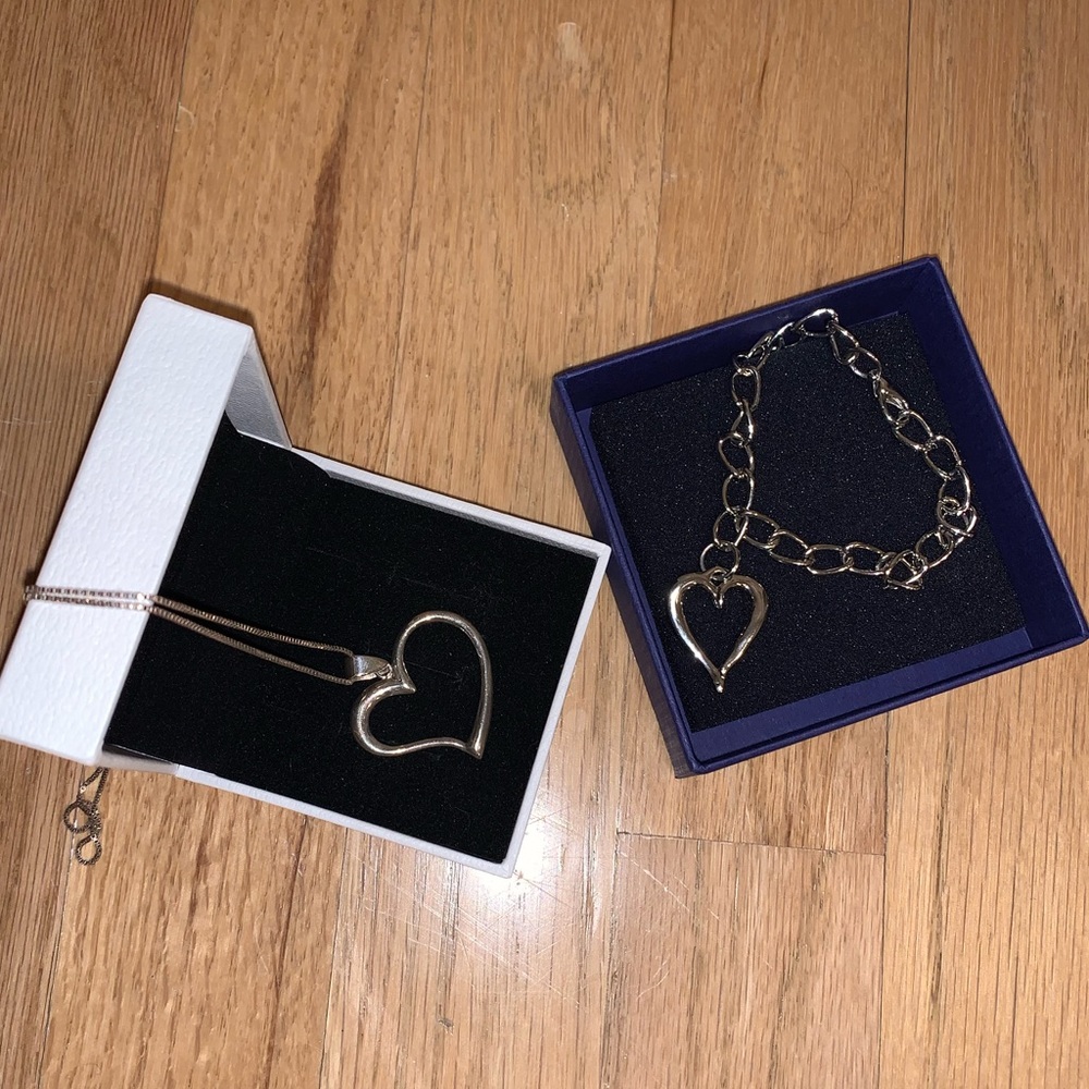 Heart Bracelet & Necklace